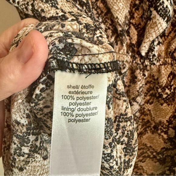 Maurices Size Large Animal Print Camisole Tank Babydoll Y2K Fairy Dainty - Picture 8 of 9